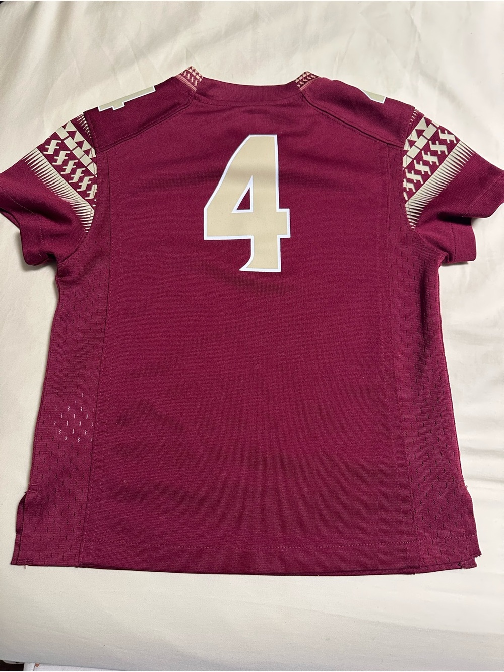 Nike Garnet and Gold Youth Team Jersey - Picture 4 of 5